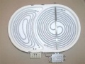 Ceramic Heater Element - 8001781 Radiant Heater 170x265n 2200w 230v [Amica]